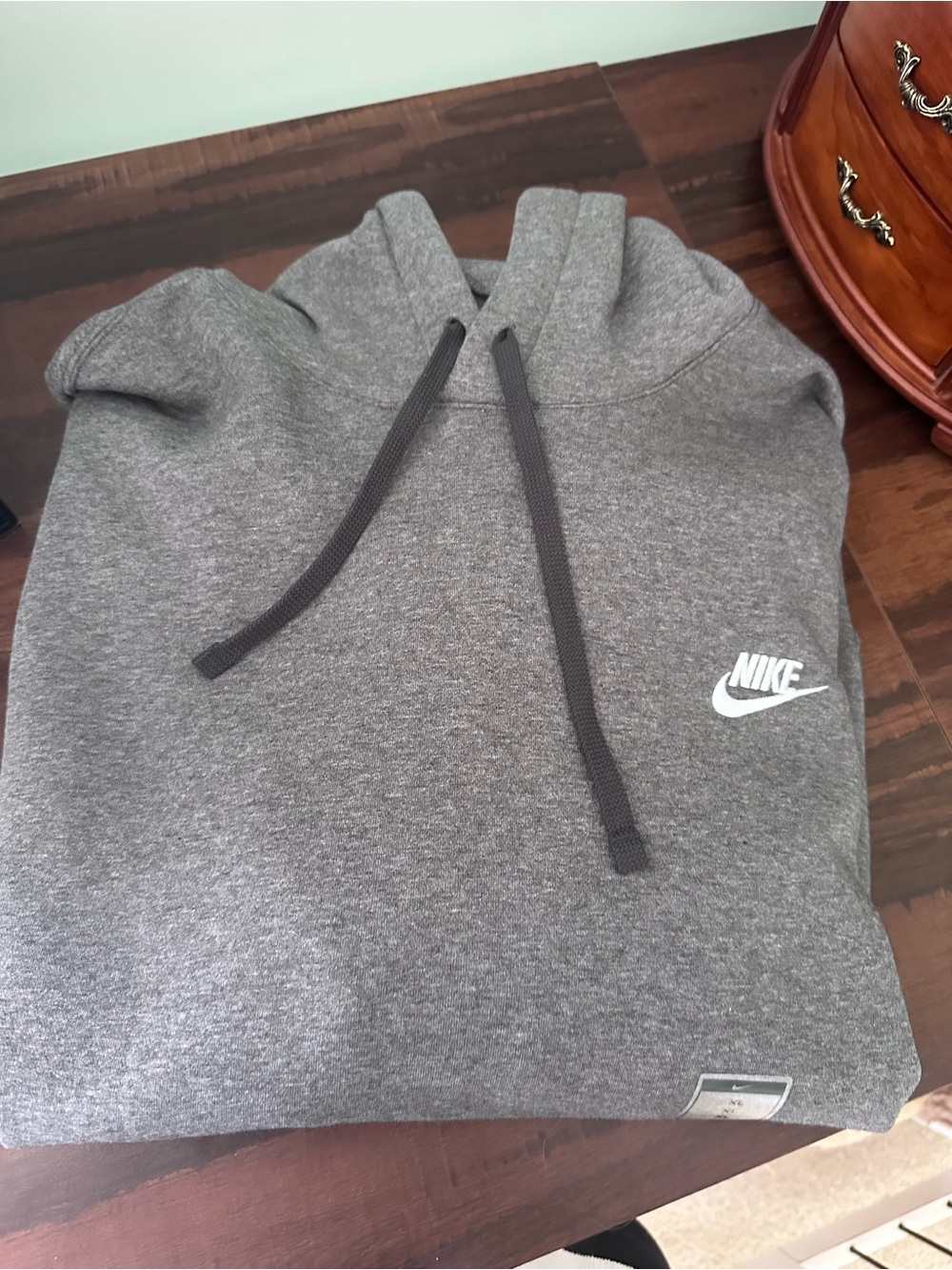 Men’s Nike  Gray Pullover Hoodie